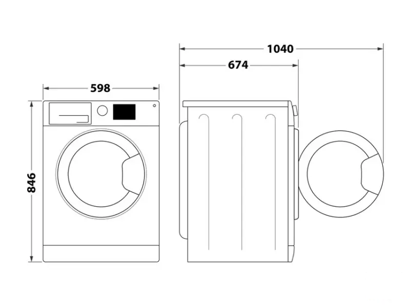 WHIRLPOOL WP D9 WBS EE mašina za sušenje veša - toplotna pumpa 