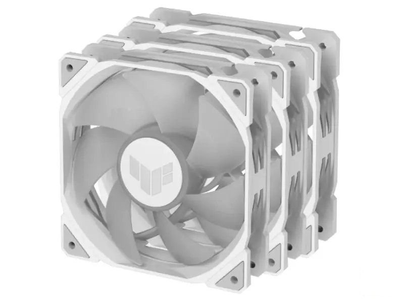 ASUS TUF GAMING TR120 ARGB WHITE EDITION 3IN1 ventilator 