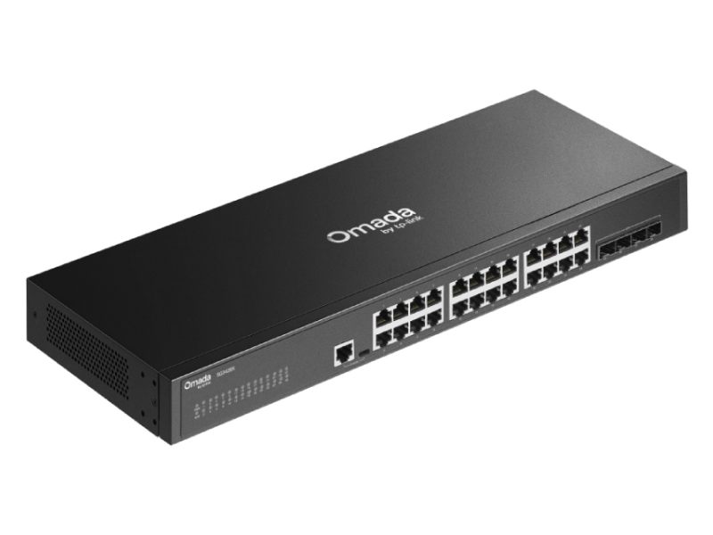 TP-LINK SG3428X Omada 24-Porta Gigabit L2+ upravljiv Switch sa 4 10GE SFP+ Slota
