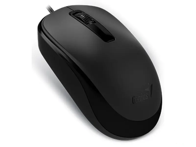 GENIUS DX-125 USB Optical crni miš 