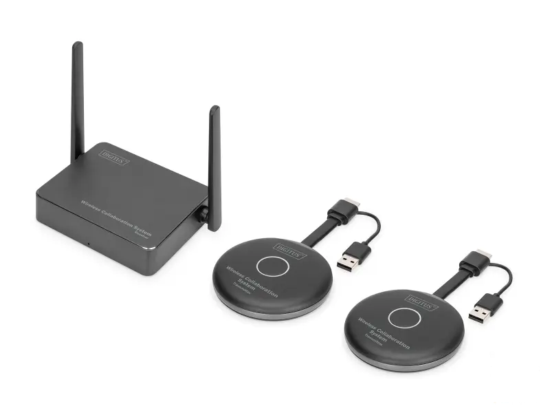 Digitus Click & Present Pro - BYOD Collaboration System HDMI, 2x TX, 1x RX