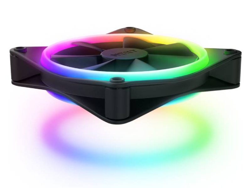NZXT F120 RGB Duo Triple Pack 120mm ventilator crni (RF-D12TF-B1)