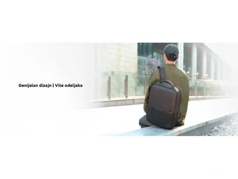 Mi Commuter Backpack (Light Grey)