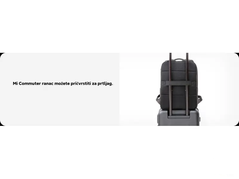 Mi Commuter Backpack (Light Grey)