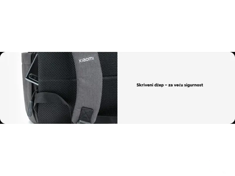 Mi Commuter Backpack (Light Grey)