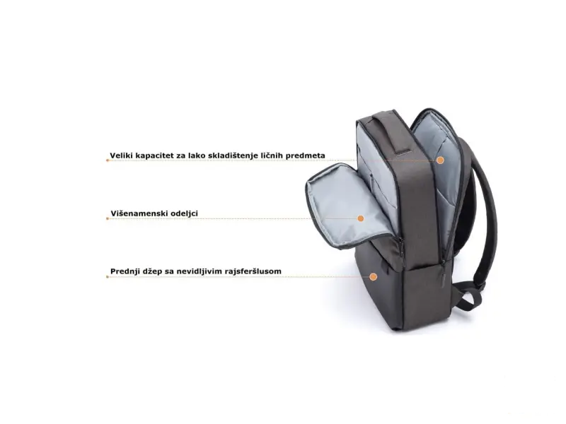 Mi Commuter Backpack (Light Grey)