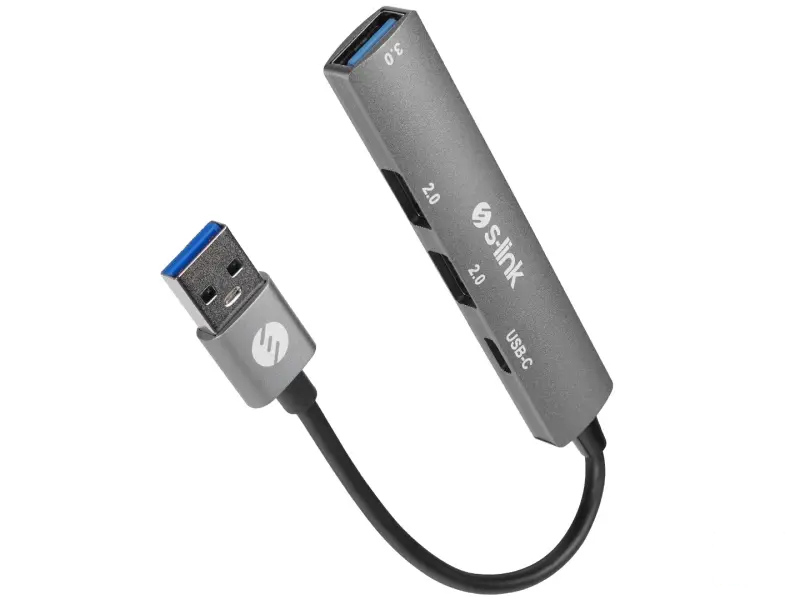 S-Link HUB SW-U322 2x USB 2.0, 1x USB 3.0, 1x USB Type-c
