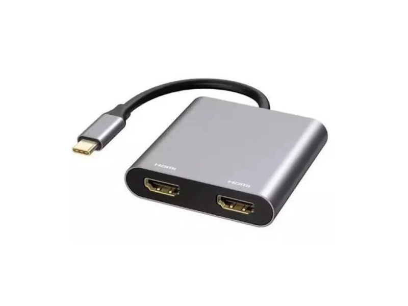 E-Green USB-C Multiport Hub 8-u-1 HDMI + 2×USB 3.0 + SD/TF + RJ45 + PD 100 W