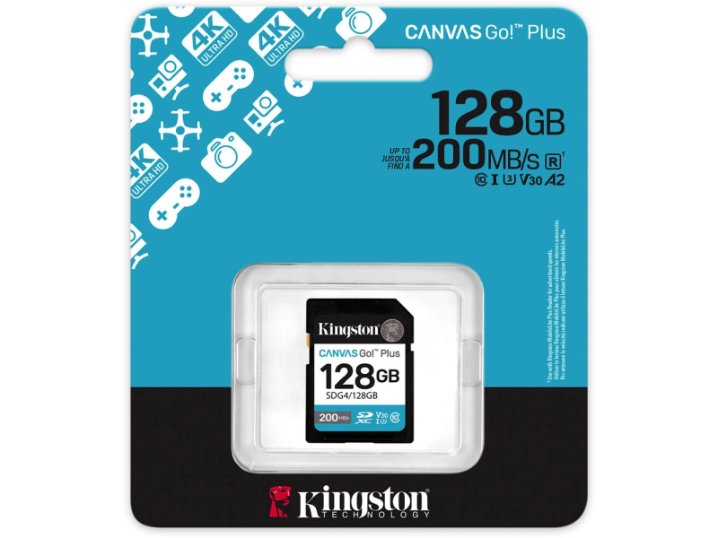 Kingston SDG4/128GB 128GB SDXC Canvas Go!