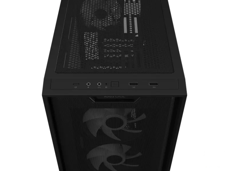 ASUS A21 PLUS TG ARGB micro-ATX kućište crno 