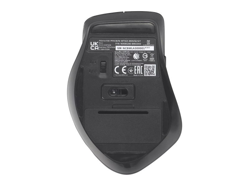 Asus Miš WT425, Wireless Optical Grey