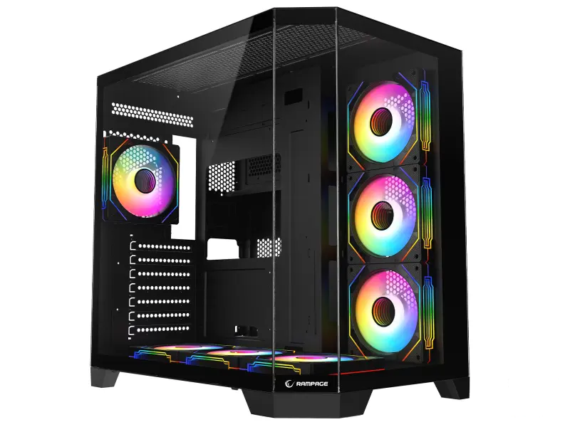 Rampage CASE  MEGA V1 7x120mm ARGB 850W 80+ Bronze