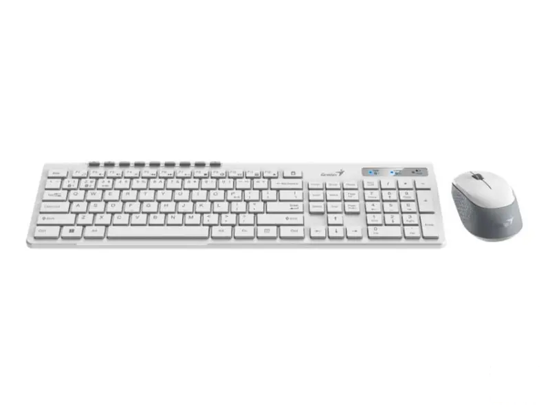 GENIUS SlimStar 8230 Wireless USB YU bela tastatura+ miš 