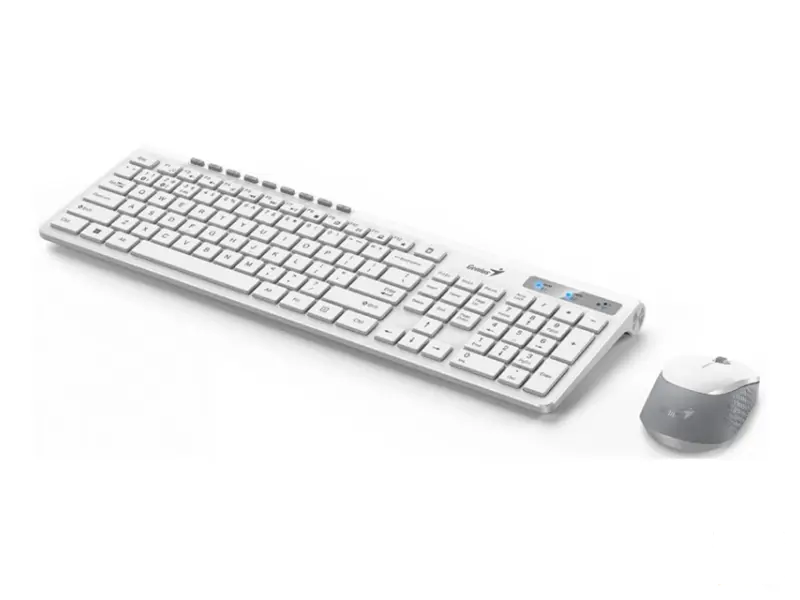 GENIUS SlimStar 8230 Wireless USB YU bela tastatura+ miš 