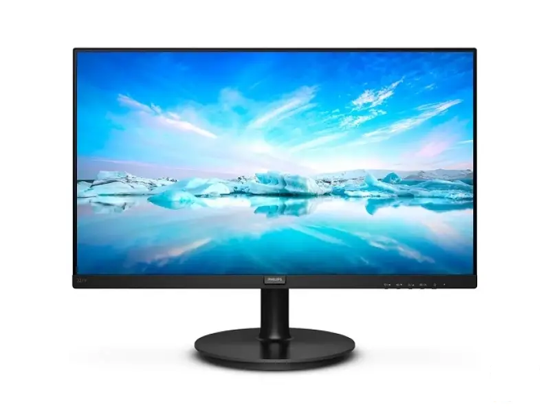 PHILIPS LED 221V8, Black, 21.5", 1920x1080, 75Hz 4000:1, 4 ms, VGA/HDMI