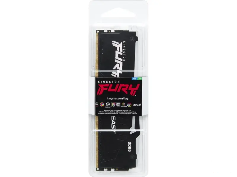 KINGSTON DIMM DDR5 16GB 5600MT/s KF556C36BBEA-16 Fury Beast RGB EXPO 