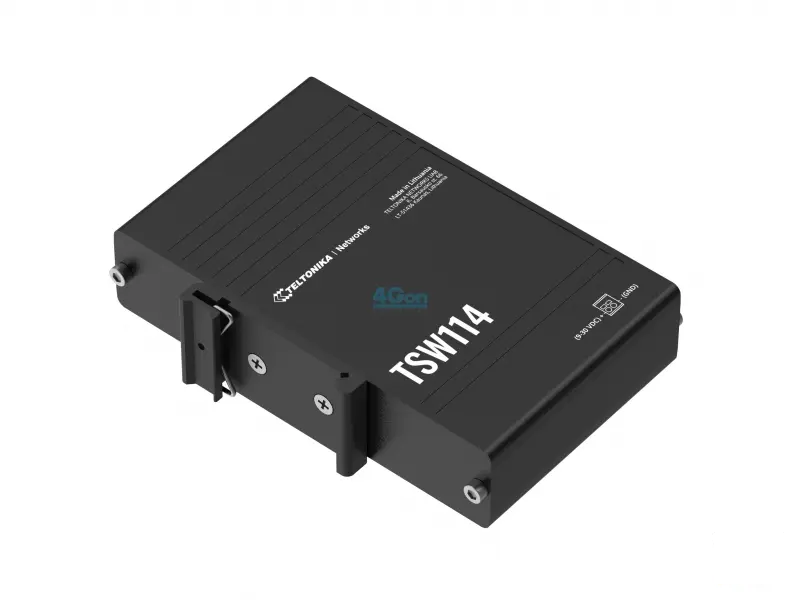 Teltonika Switch TSW114 5 10/100/1000 ports DIN Rail
