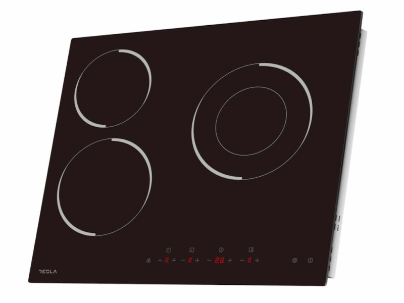 Tesla HV6300MB ugradna keramička ploča, 3 grejne zone (jedna proširena), touch control, 60cm
