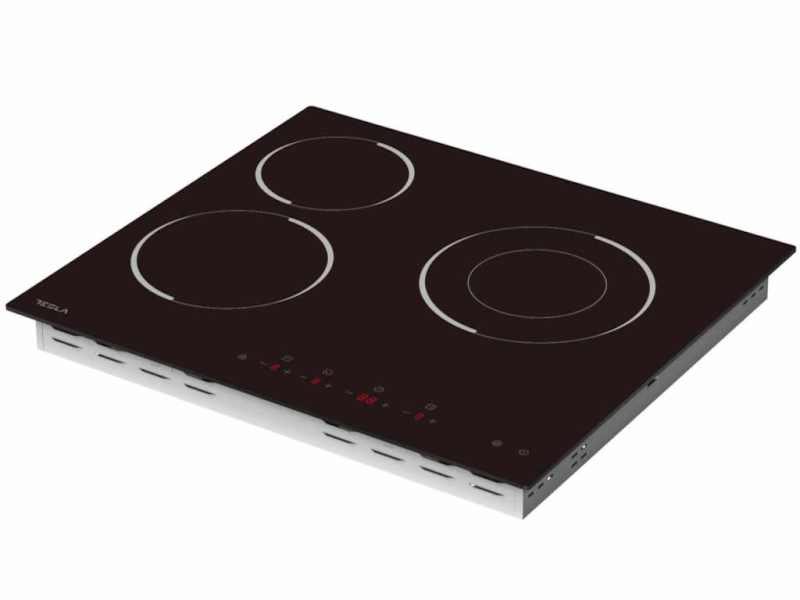 Tesla HV6300MB ugradna keramička ploča, 3 grejne zone (jedna proširena), touch control, 60cm