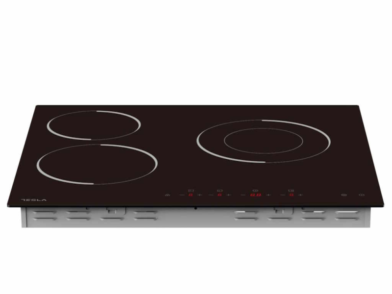 Tesla HV6300MB ugradna keramička ploča, 3 grejne zone (jedna proširena), touch control, 60cm