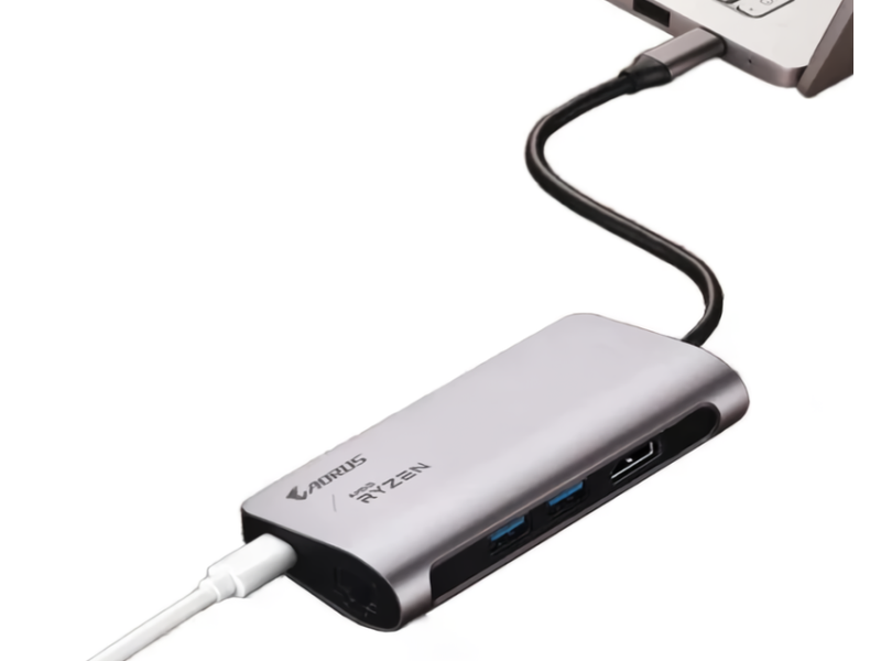 GIGABYTE 7-u-1 USB-C Hub