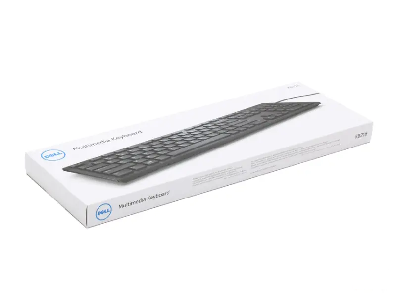 DELL Multimedia KB216 USB US tastatura retail box crna 