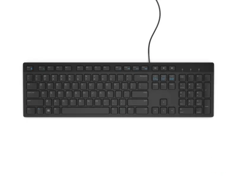 DELL Multimedia KB216 USB US tastatura retail box crna 