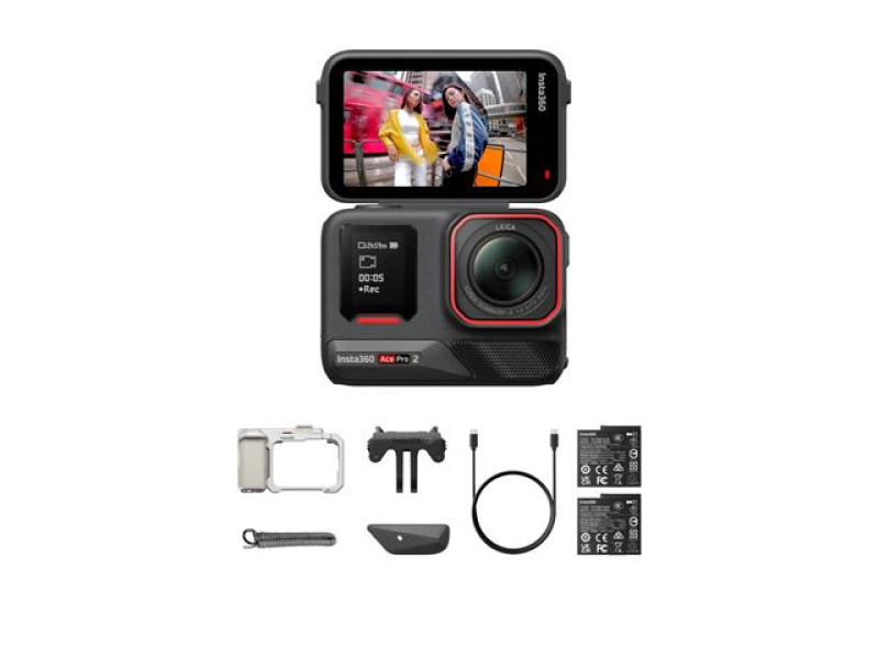 Insta360 Ace Pro 2 Dual Battery Xplorer Bundle / Dark Gray