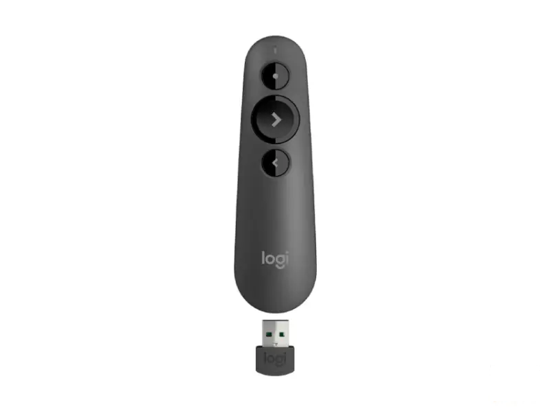 LOGITECH R500s LASER PRESENTATION REMOTE - GRAPHITE - 2.4GHZ/BT 