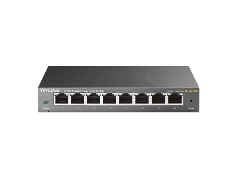 TP-LINK TL-SG108E TL-SG108E EasySmart upravljiv svič 8-port Gigabit 10/100/1000Mb/s