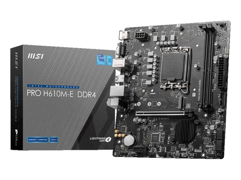 MSI PRO H610M-E DDR4 
