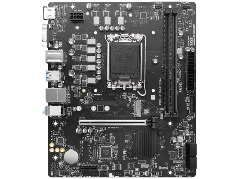 MSI PRO H610M-E DDR4 