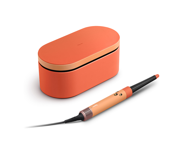 dyson airwrap apricot/topaz straight+wavy/257389