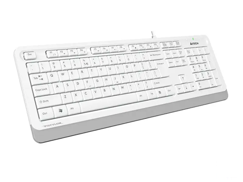 A4 TECH FK10 FSTYLER USB US bela tastatura 