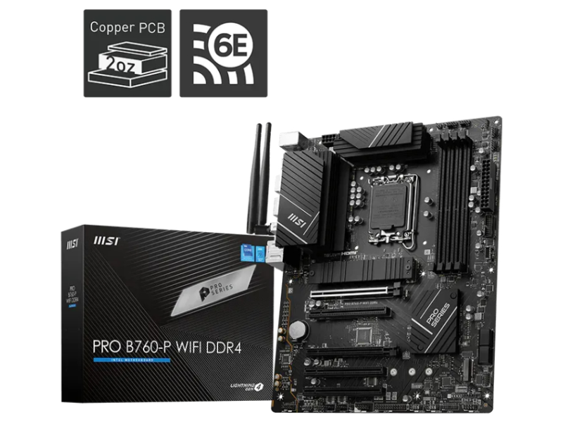 MSI PRO B760-P WIFI DDR4