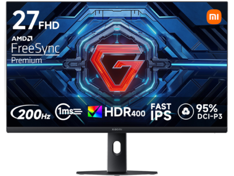 XIAOMI 27 inča G27i EU FHD 1920x1080 Fast IPS 200 Hz HDR10 gaming(ELA6370EU)