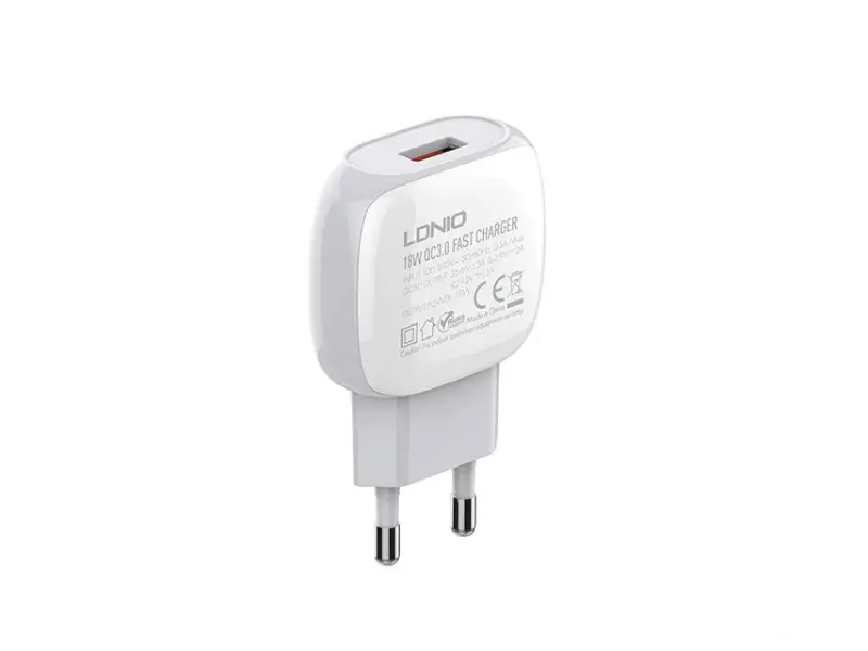 LDNIO A1306Q QC 3.0 18W punjač + kabl za iPhone 