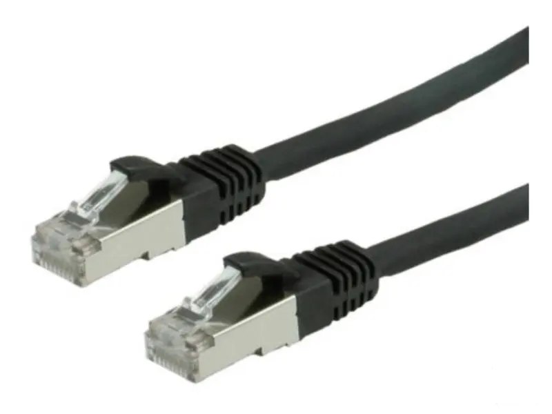 E-GREEN Kabl SFTP patch Cat6A 2m crni 