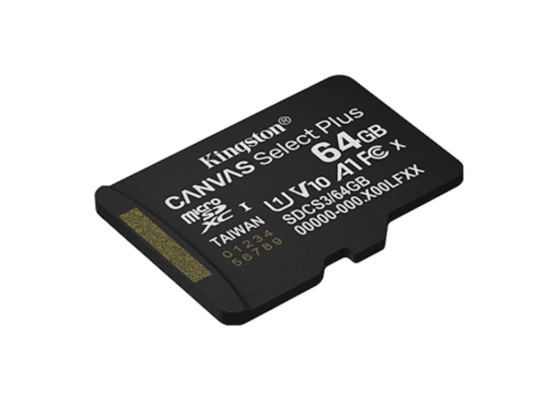 KINGSTON Memorijska kartica U1 V10 SDXC 64GB Canvas Select Plus G3 100R A1 SDCS3/64GBSP