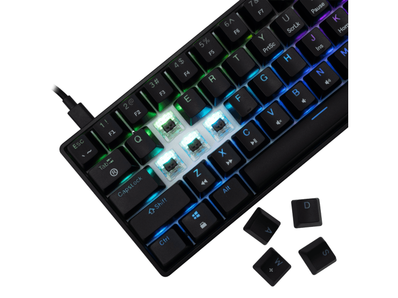 White Shark  SHINOBI-2 Crna - Meh. HR-BR