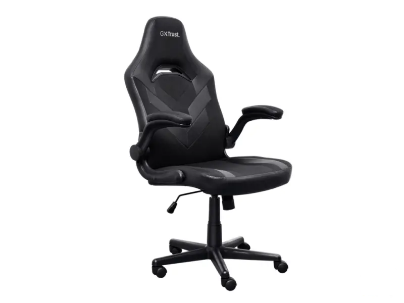 TRUST GXT 703 RIYE Gaming chair - Black, Max. weight 140 kg, Gas lift class 4