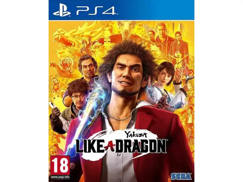 YAKUZA LIKE A DRAGON PS4