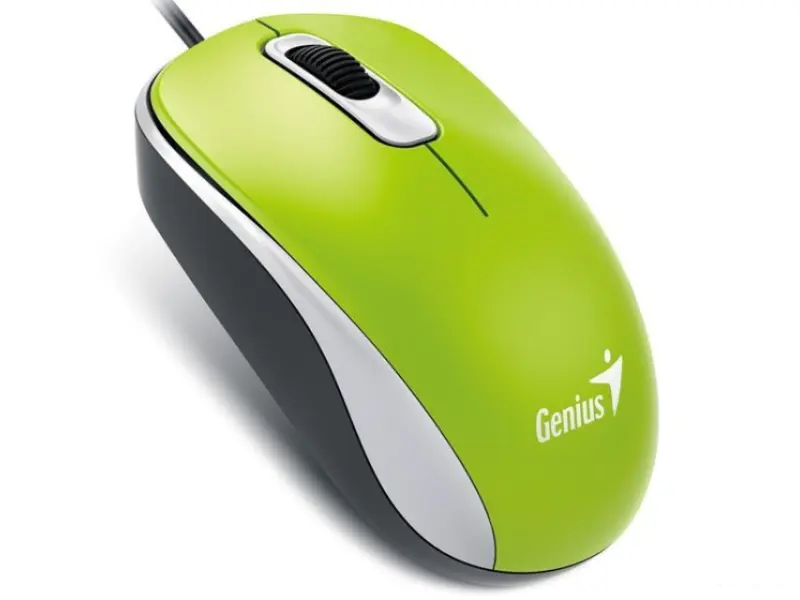 GENIUS DX-110 USB Optical zeleni miš 