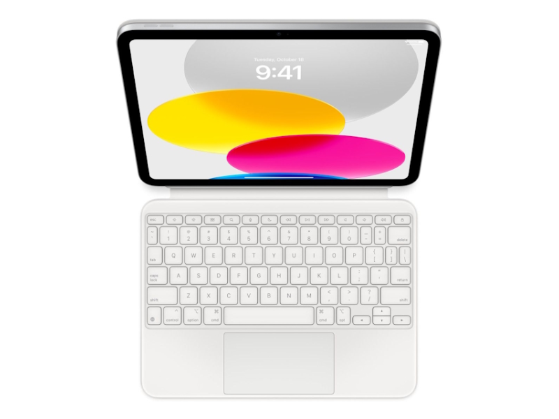 APPLE Magic Keyboard Folio for iPad (10th gen/A16) - Croatian bela (mqdp3cr/a)