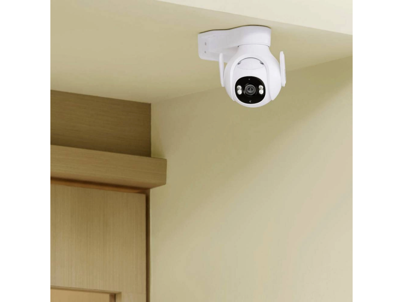 Dahua Kamera 5MP DH-IPC-P5BP-PV-0360B Wi-Fi PT, Smart Dual Light, objektiv 3.6 mm, IR/LED domet do 30 m, ugrađen mikrofon i zvučnik, dvosmjerna audio veza, DWDR, AI detekcija ljudi/vozila, Auto Tracking, MicroSD do 256GB, RJ45/Wi-Fi 6, napajanje 12VDC, IP65