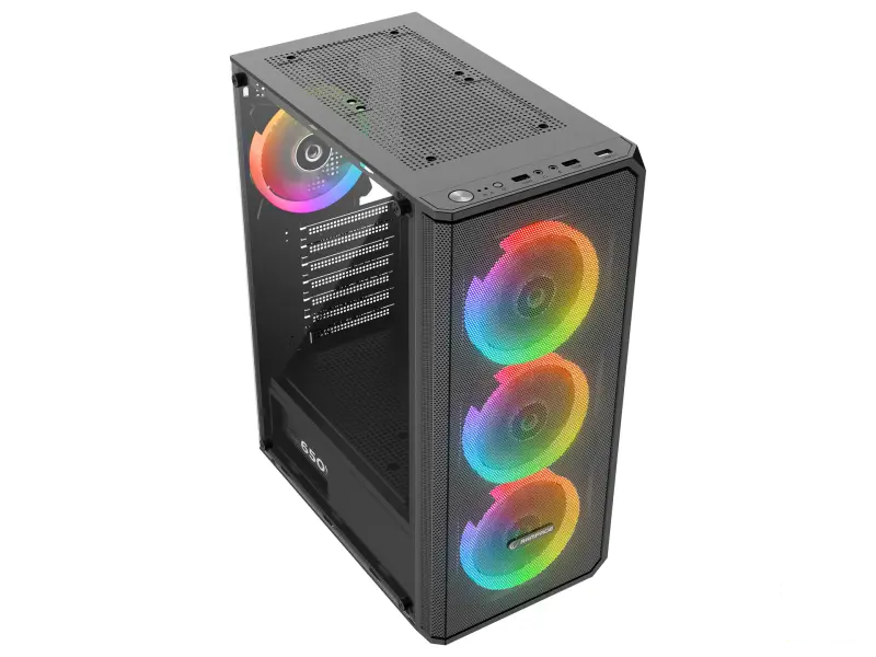 Rampage CASE HELIOS Mesh 4x120mm ARGB 650W 80+ Bronze
