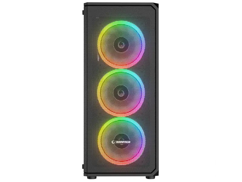 Rampage CASE HELIOS Mesh 4x120mm ARGB 650W 80+ Bronze