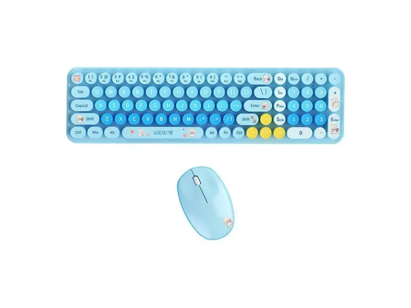 MOFII Wireless tastatura i mis 2.4G Baby Bear Blue