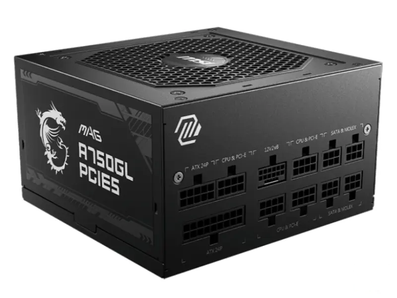 MSI MAG A750GL PCIE5 750W napajanje 
