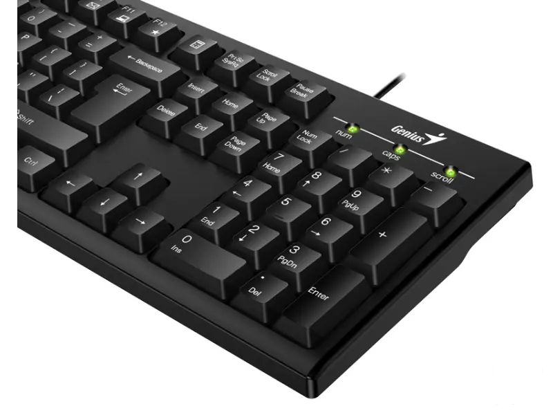 GENIUS KB-100 USB YU crna tastatura 